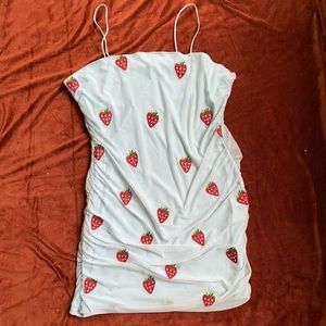Faded Rose Plus Size Strawberry Mini Dress 🍓